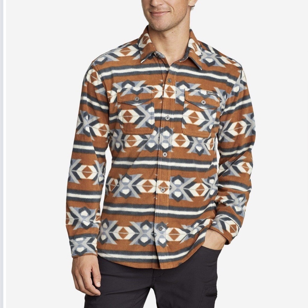 Eddie Bauer Mens Microfleece Size XL